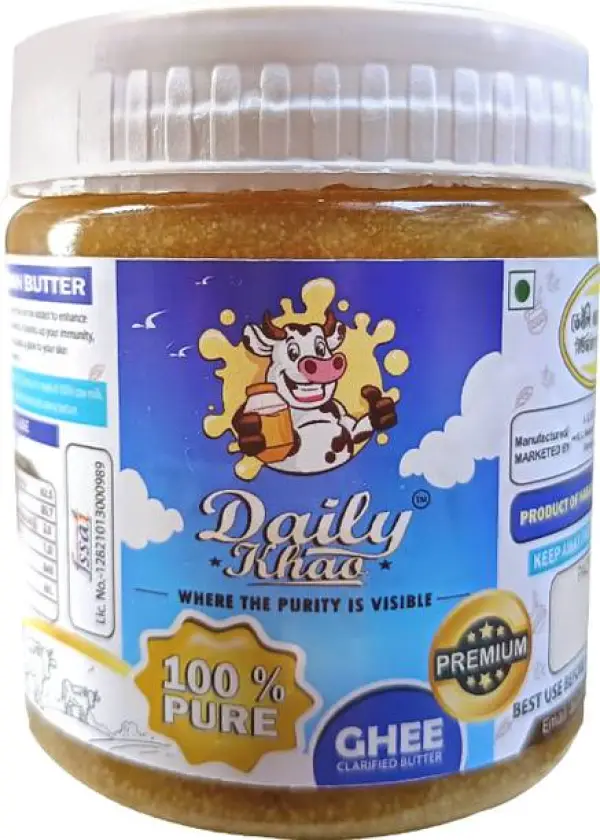Daily Khao Pure Desi Ghee Plastic Bottle