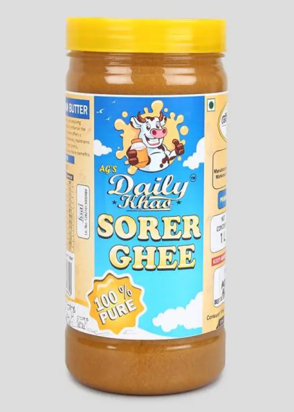 Daily Khao Pure Sorer Ghee Ghee Plastic Bottle