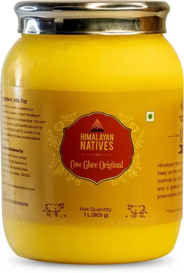 Himalayan Natives 100% natural, Cow Ghee Plastic Bottle