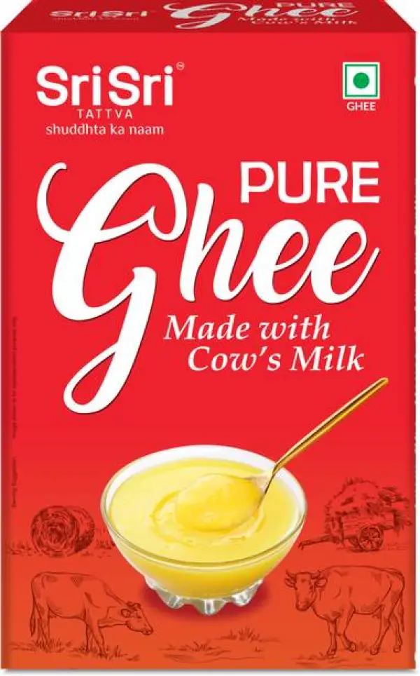 Sri Sri Tattva Pure Ghee | Made with Cow's Milk Box